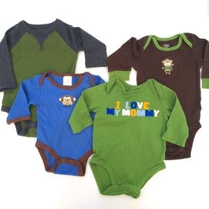 Baby Onesies 0-3 Month 4 pc